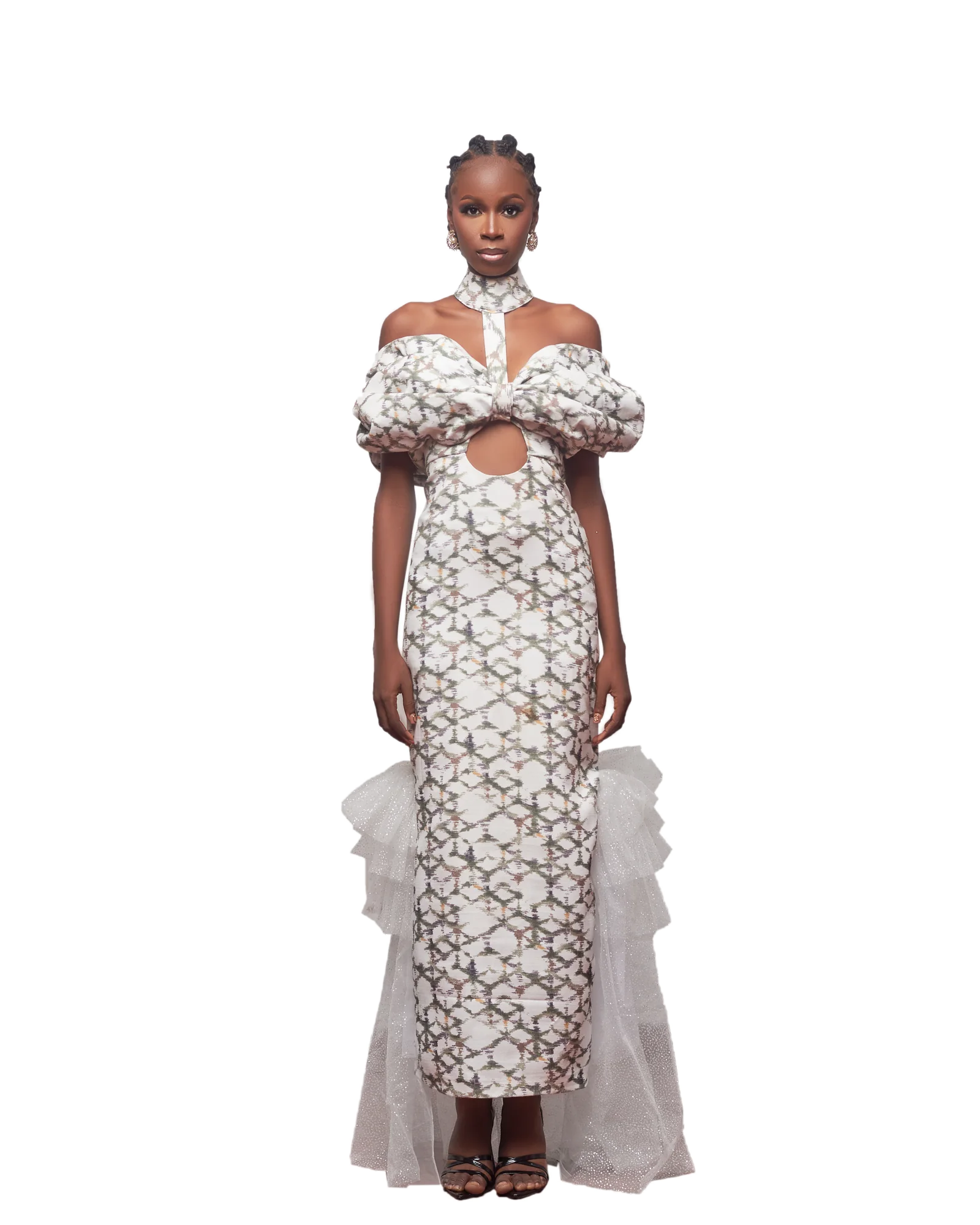 Betwanne patterned occasionwear look