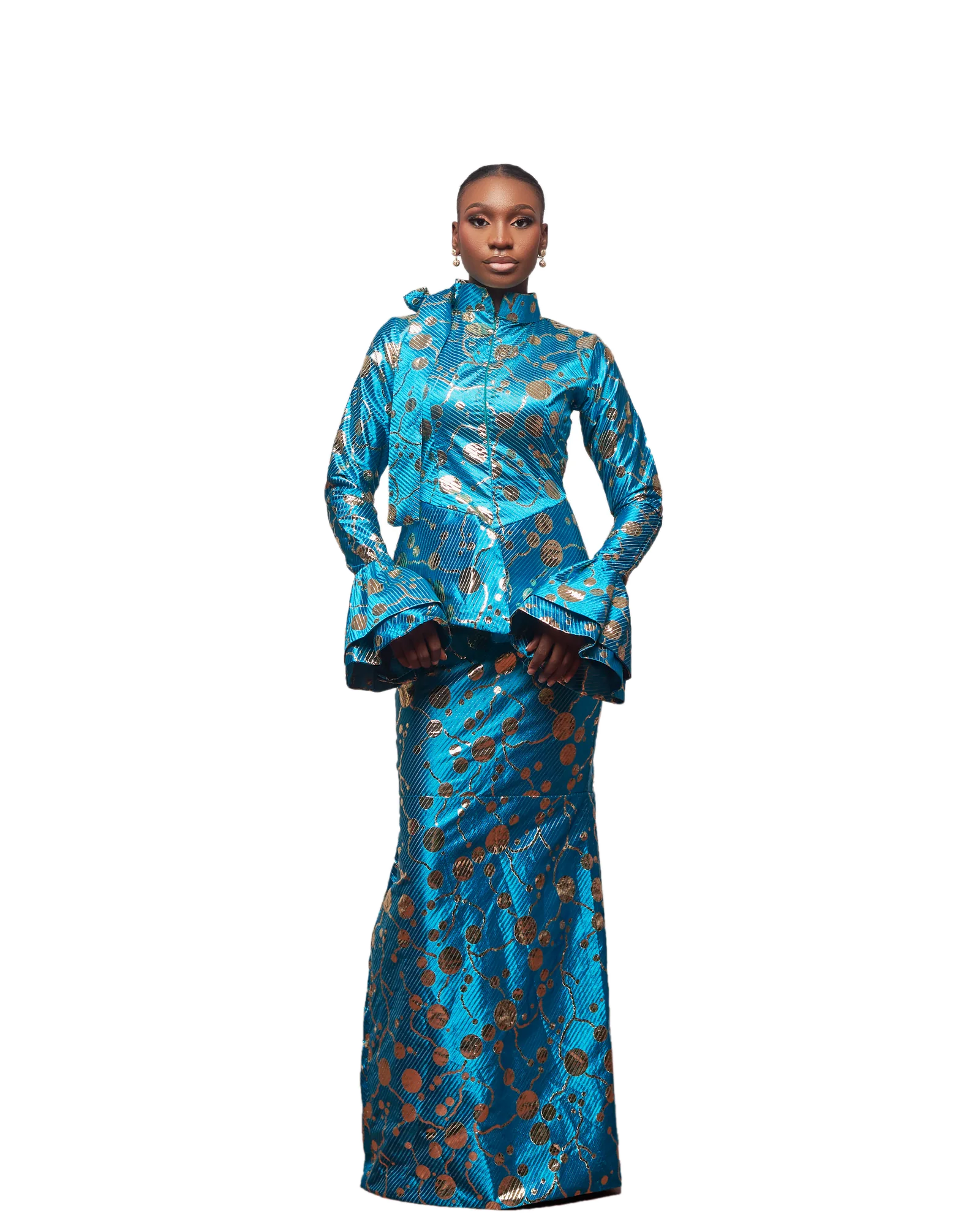 Betwanne pale blue layered occasionwear look